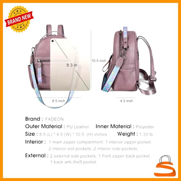 1 inch leather shoulder straps backpack STILORD "Polino" Business for Men 15.6 Laptop shoulder backpack is an invaluable companion for the work commute and weekend activities Backpack Bags Leather Single Strap